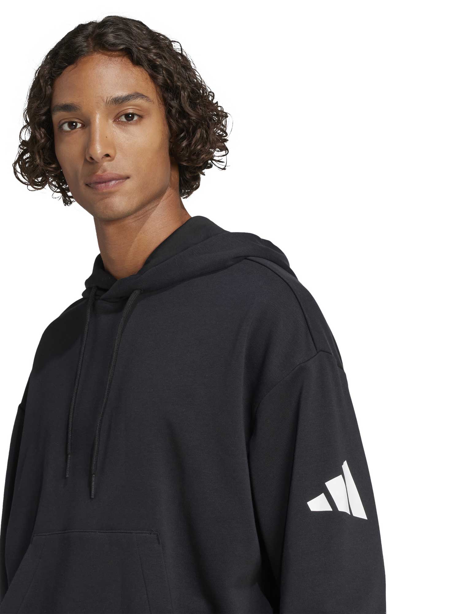 ADIDAS SPORTSWEAR Суитшърт Essentials Loose-Fit 3 Bar Logo