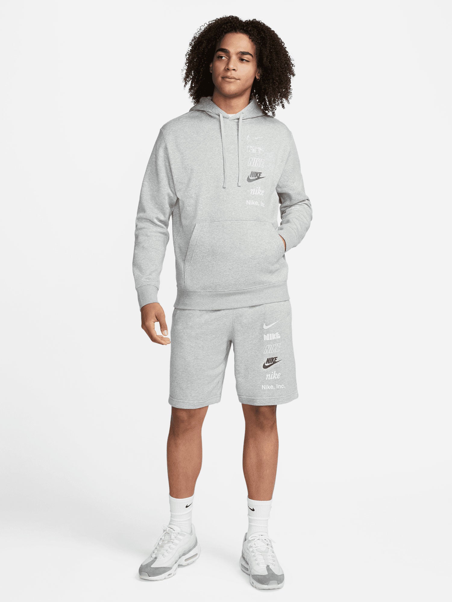NIKE Къси панталони M NK CLUB+ FT MLOGO