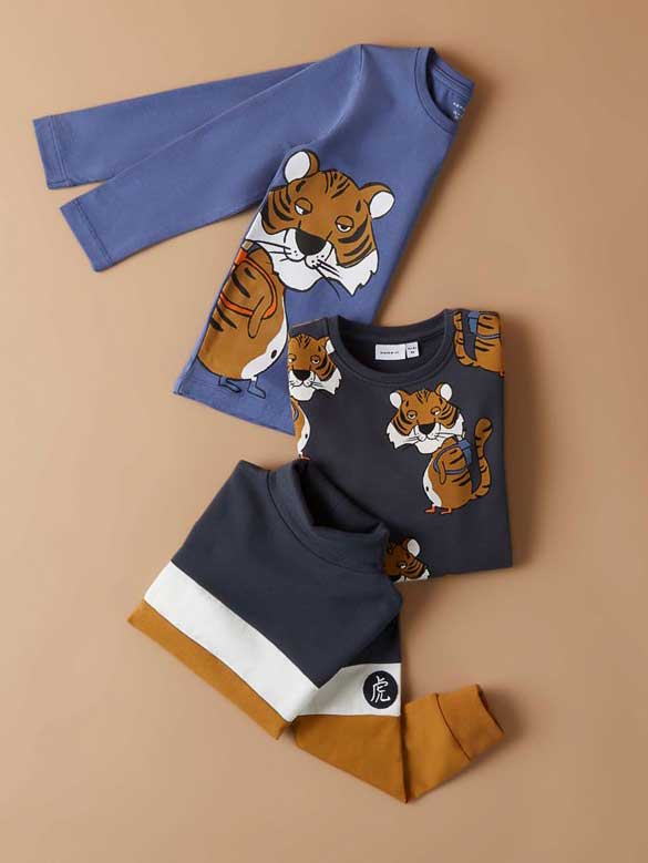 NAME IT Блуза NMMSTIG SWEAT BRU