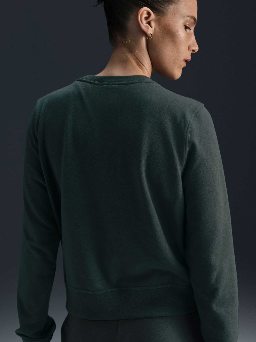 NIKE Блуза W NK ONE DF CREW LBR