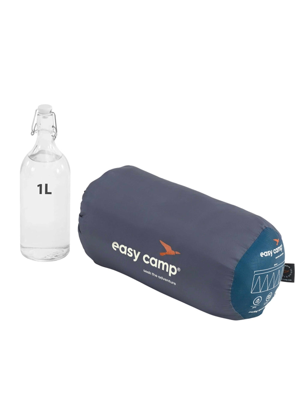 EASY CAMP Спален чувал Starling Square Blue 10°C