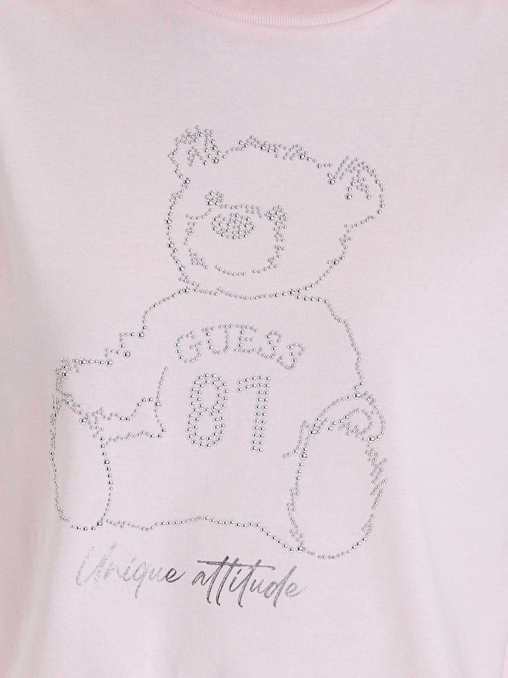 GUESS Тениска UNIQUE ATTITUDE SS T