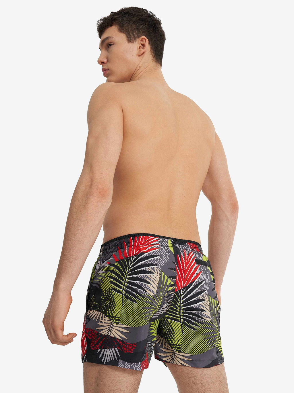 JOSS Плувни шорти 35 cm Beachwear Small Graphic