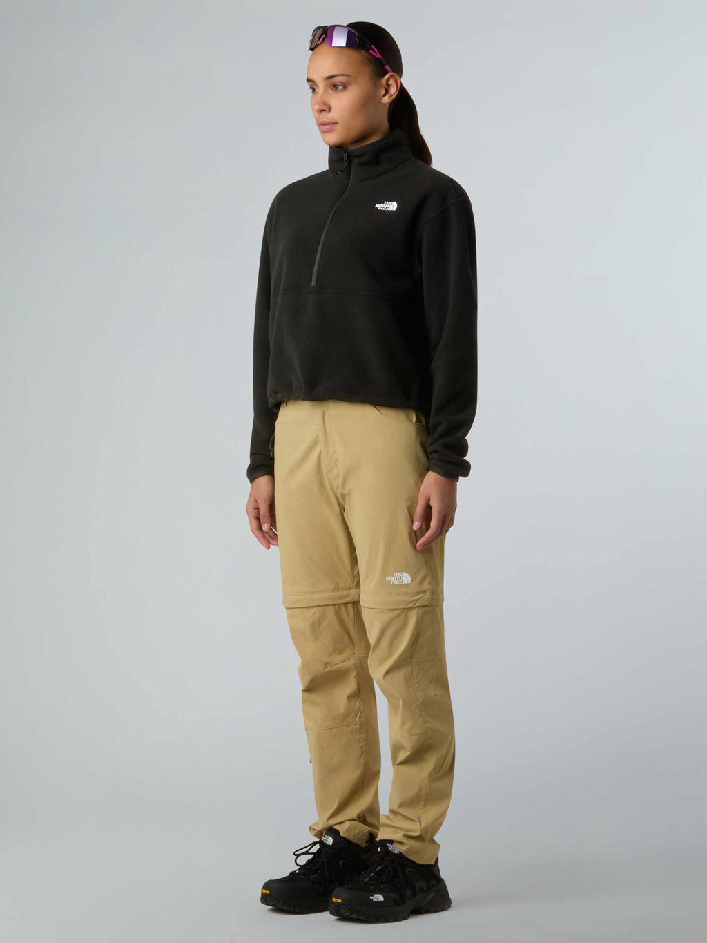 THE NORTH FACE Полар W GLACIER FLEECE 1\/2 ZIP SHORT JACKET