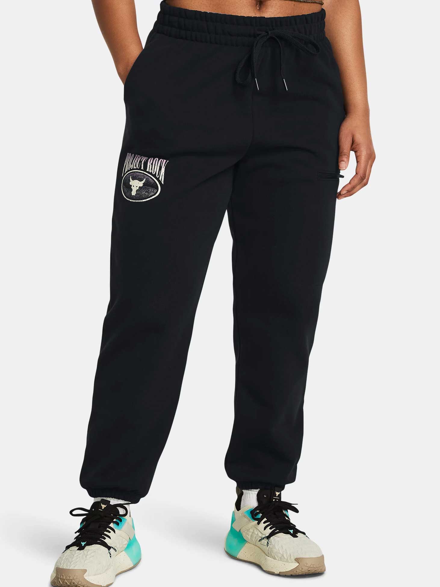 UNDER ARMOUR Спортно долнище Pjt Rck Q1 HW Terry Pant