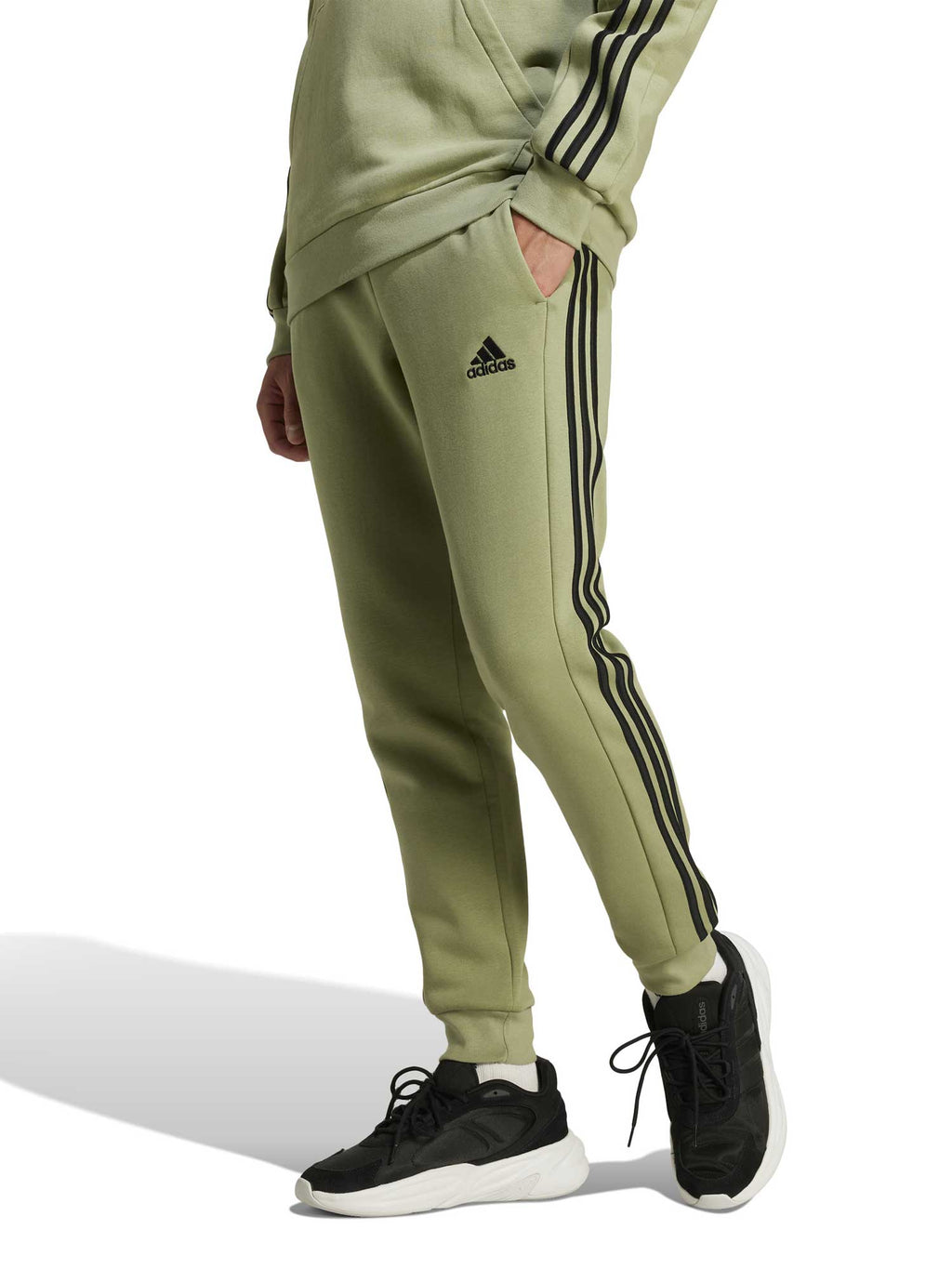 ADIDAS SPORTSWEAR Спортно долнище Essentials Fleece 3-Stripes
