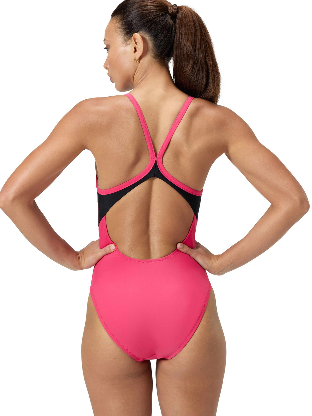 SPEEDO Цял бански COLORBLOCK RACERBACK