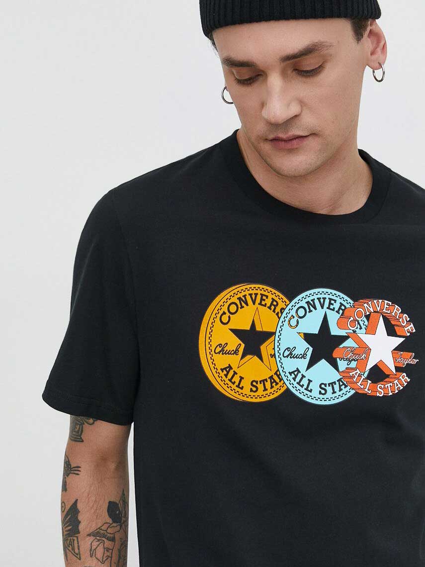 CONVERSE Тениска CHUCK PATCH DISTORT TEE