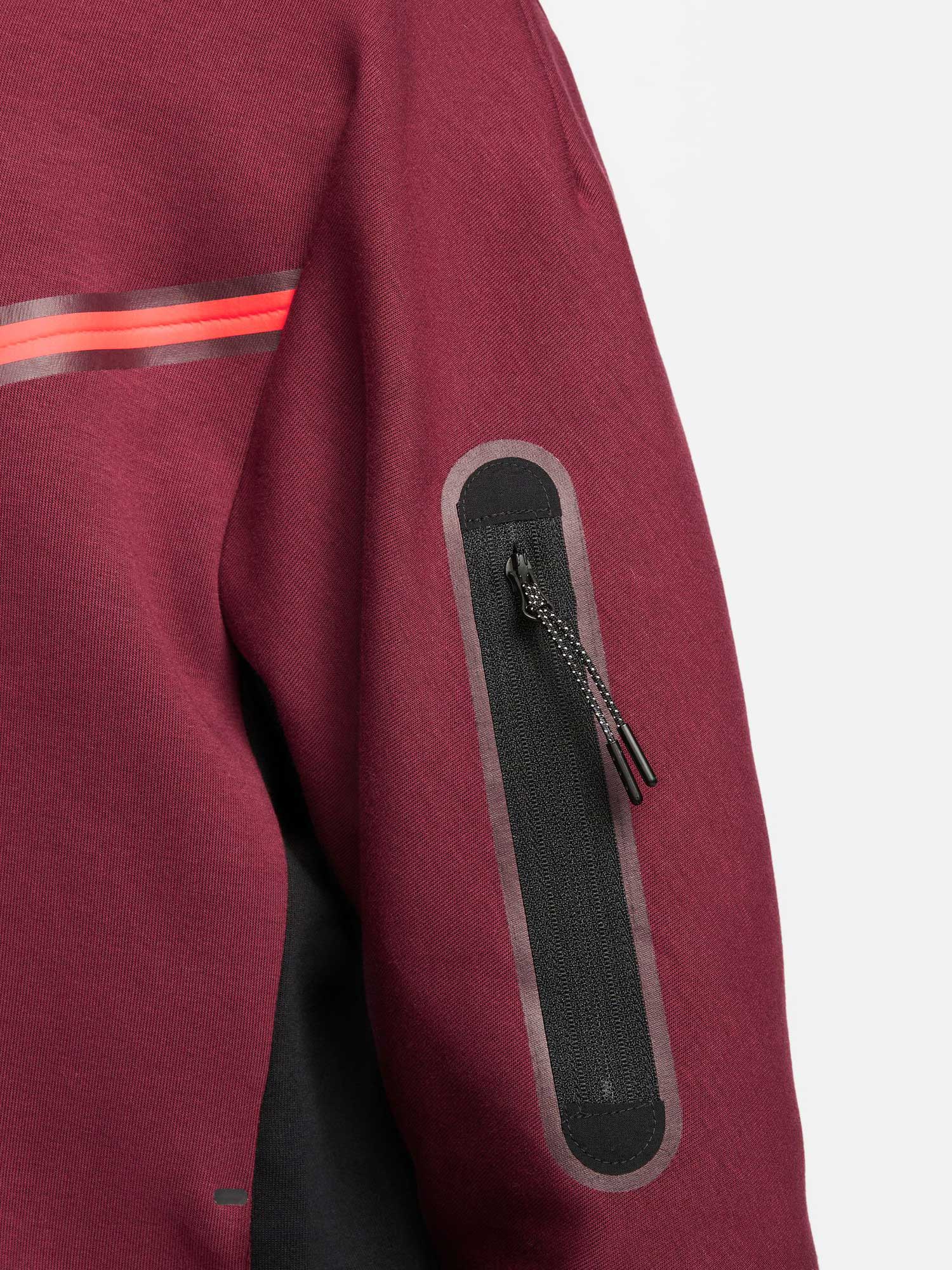 NIKE Суитшърт M NSW TCH FLC HOODIE FZ WR