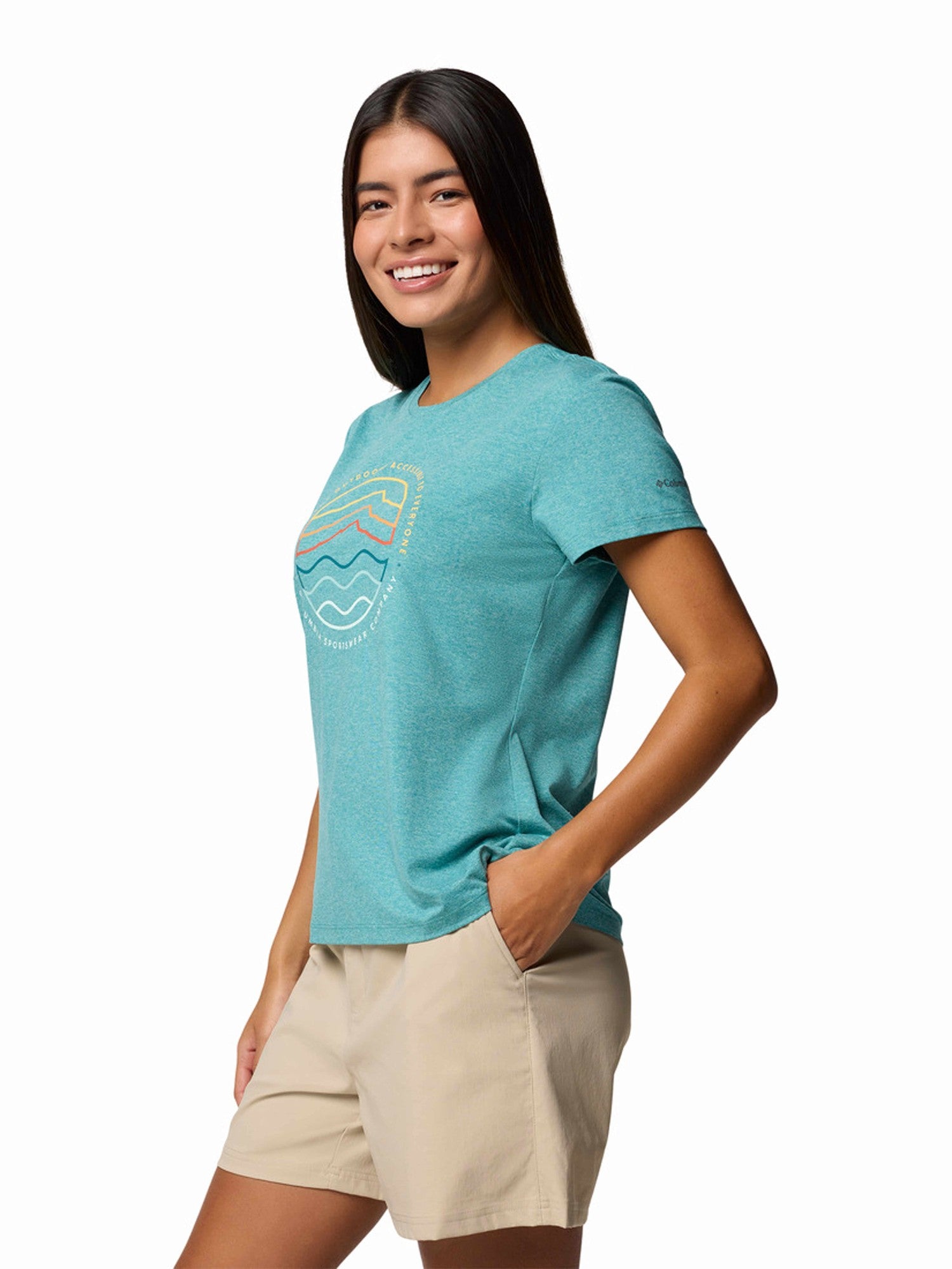 COLUMBIA Тениска Sloan Ridge Graphic SS Tee