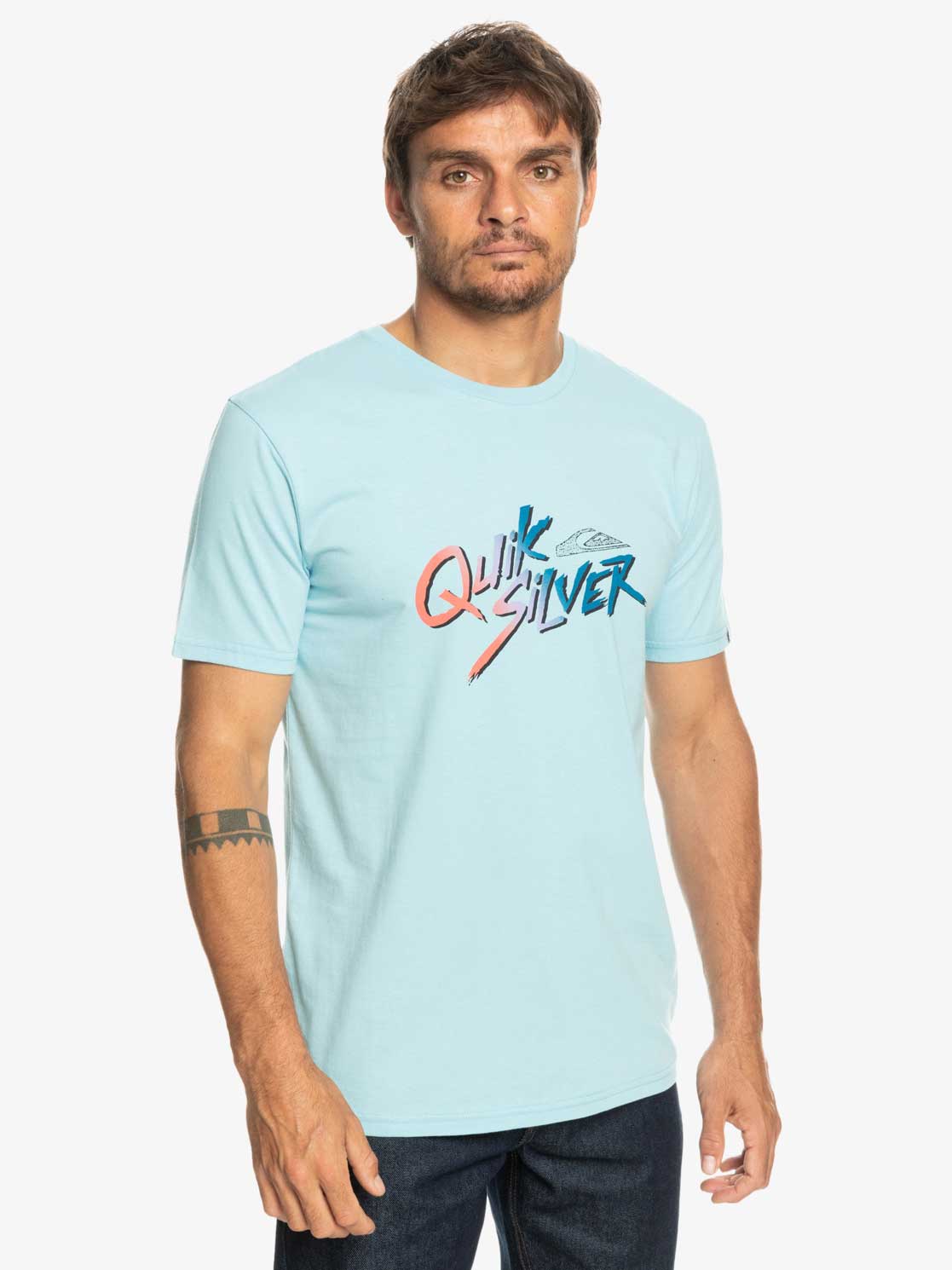 QUIKSILVER Тениска SIGNATURE MOVE SS