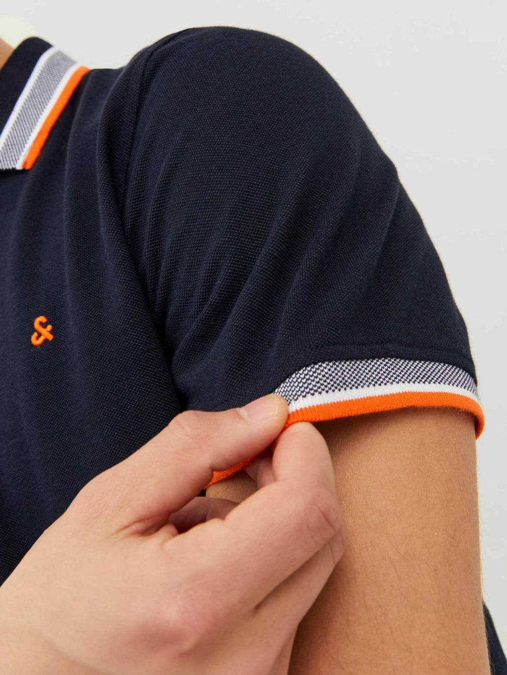 JACK & JONES Тениска JJEPAULOS POLO SS NOOS