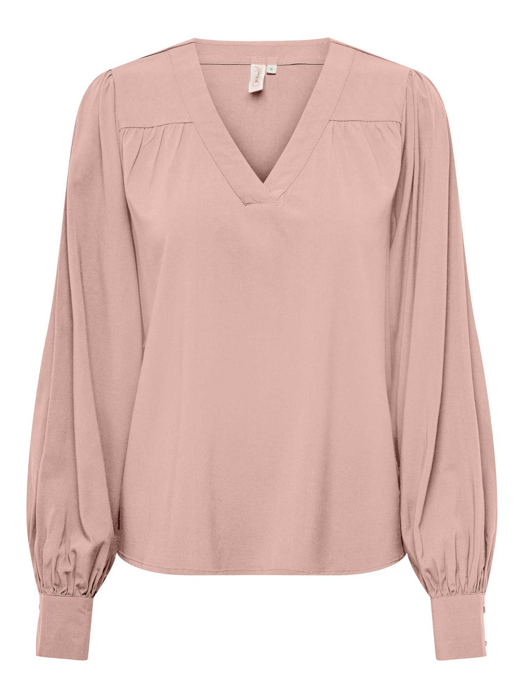 ONLY Риза ONLELLA LS V-NECK TOP WVN