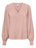 ONLY Риза ONLELLA LS V-NECK TOP WVN