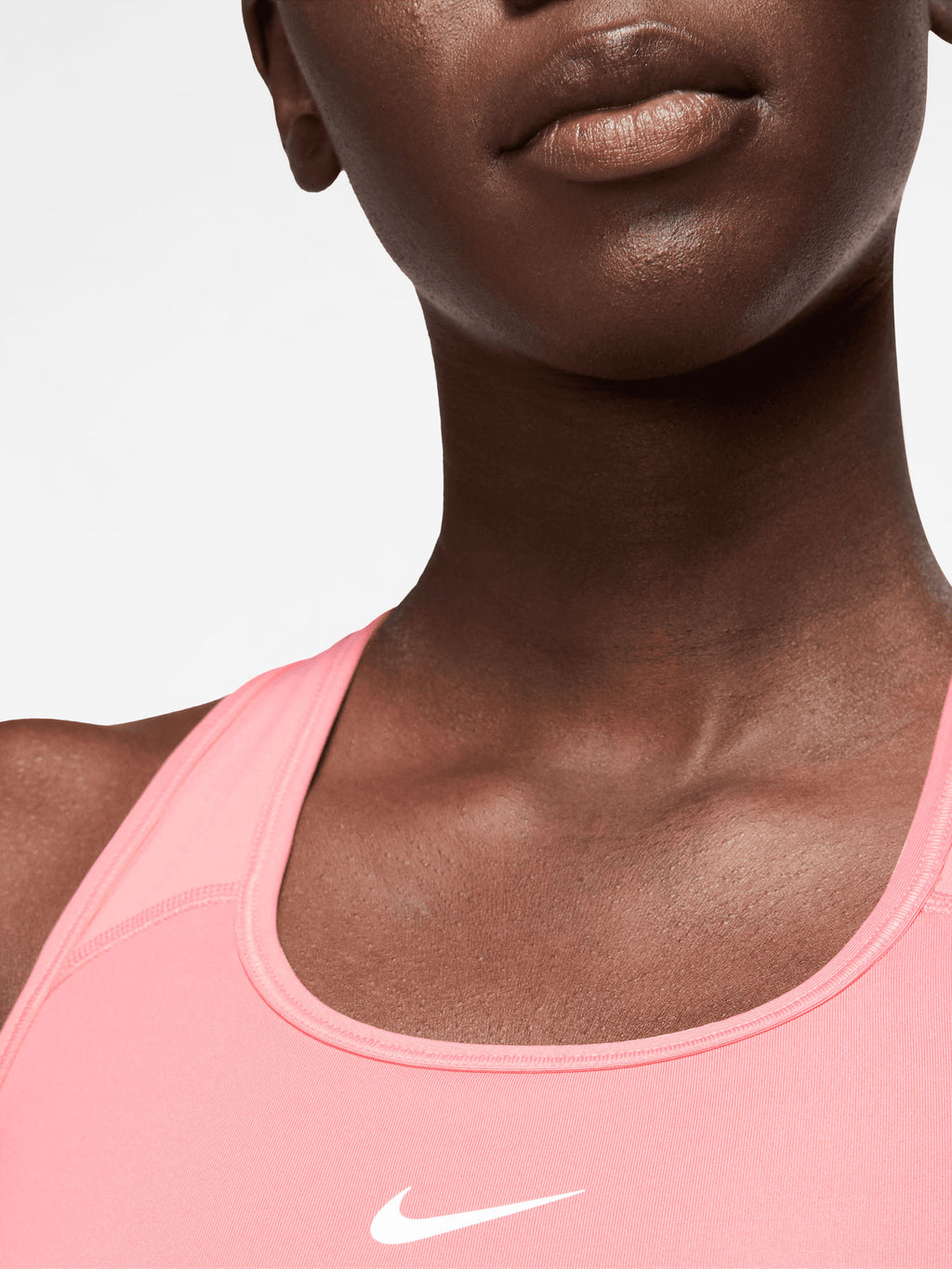 NIKE Спортен сутиен W DF SWSH 1PP BRA