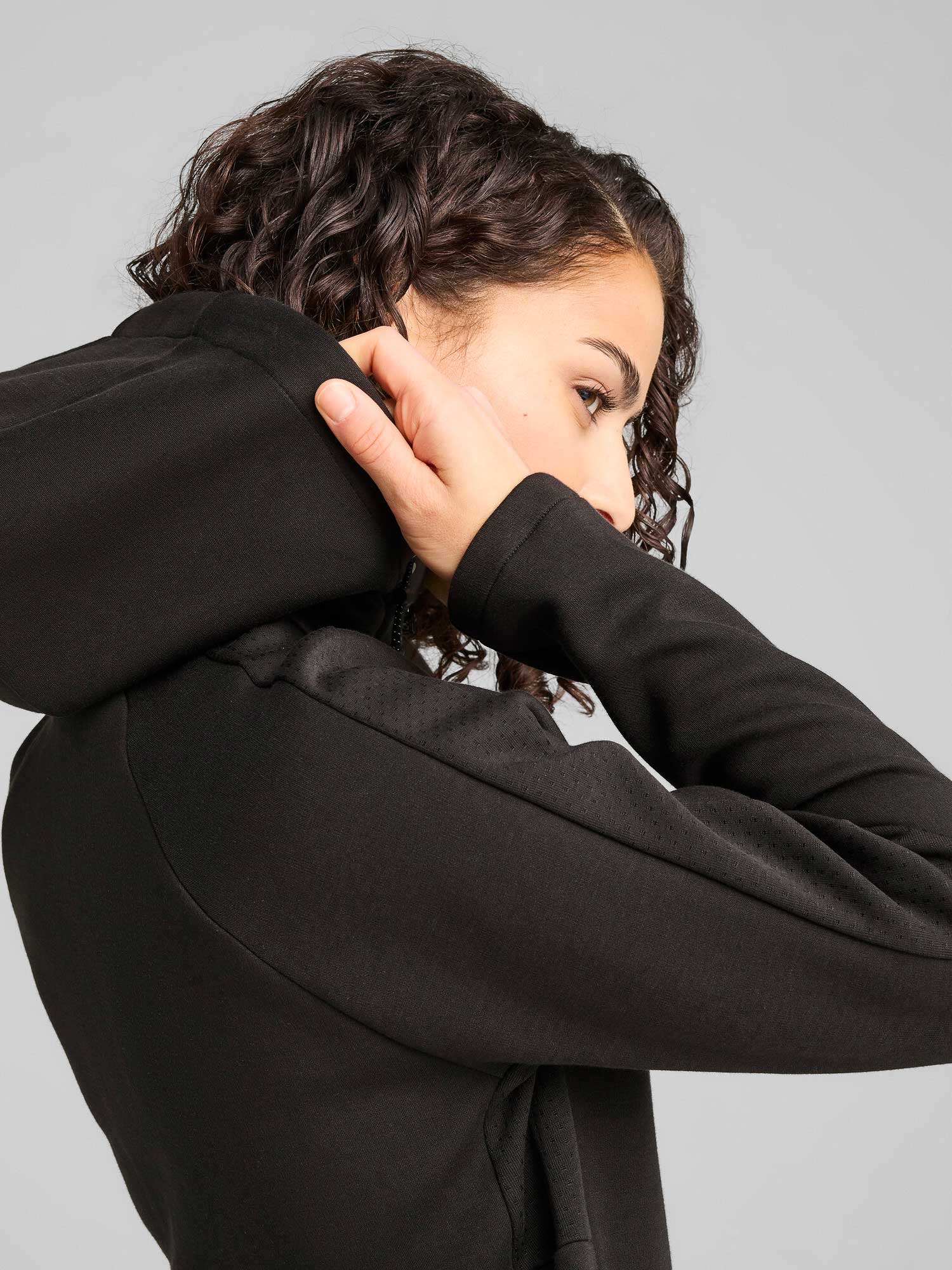 PUMA Суитшърт EVOSTRIPE Full-Zip Hoodie DK