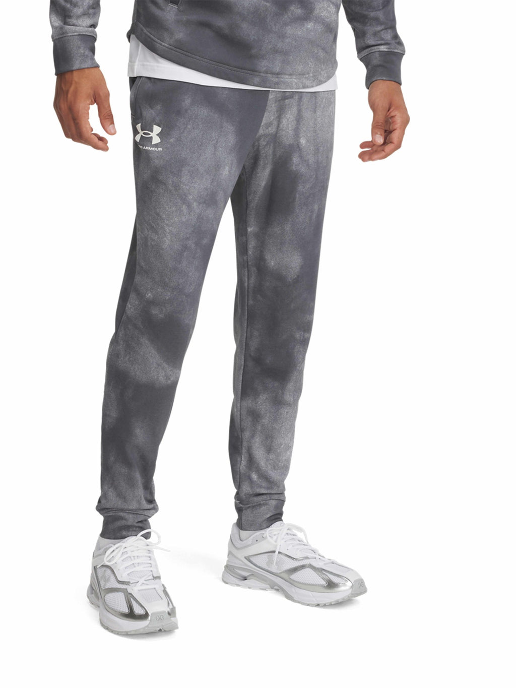 UNDER ARMOUR Спортно долнище Rival Terry AOP Jogger Q1