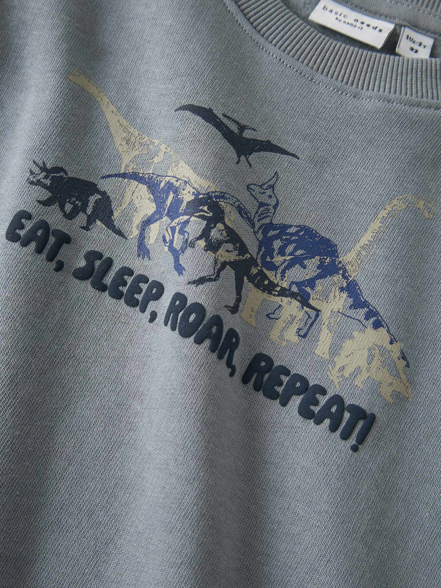 NAME IT Блуза NMMVILDAR LS SWEAT BOX BRU