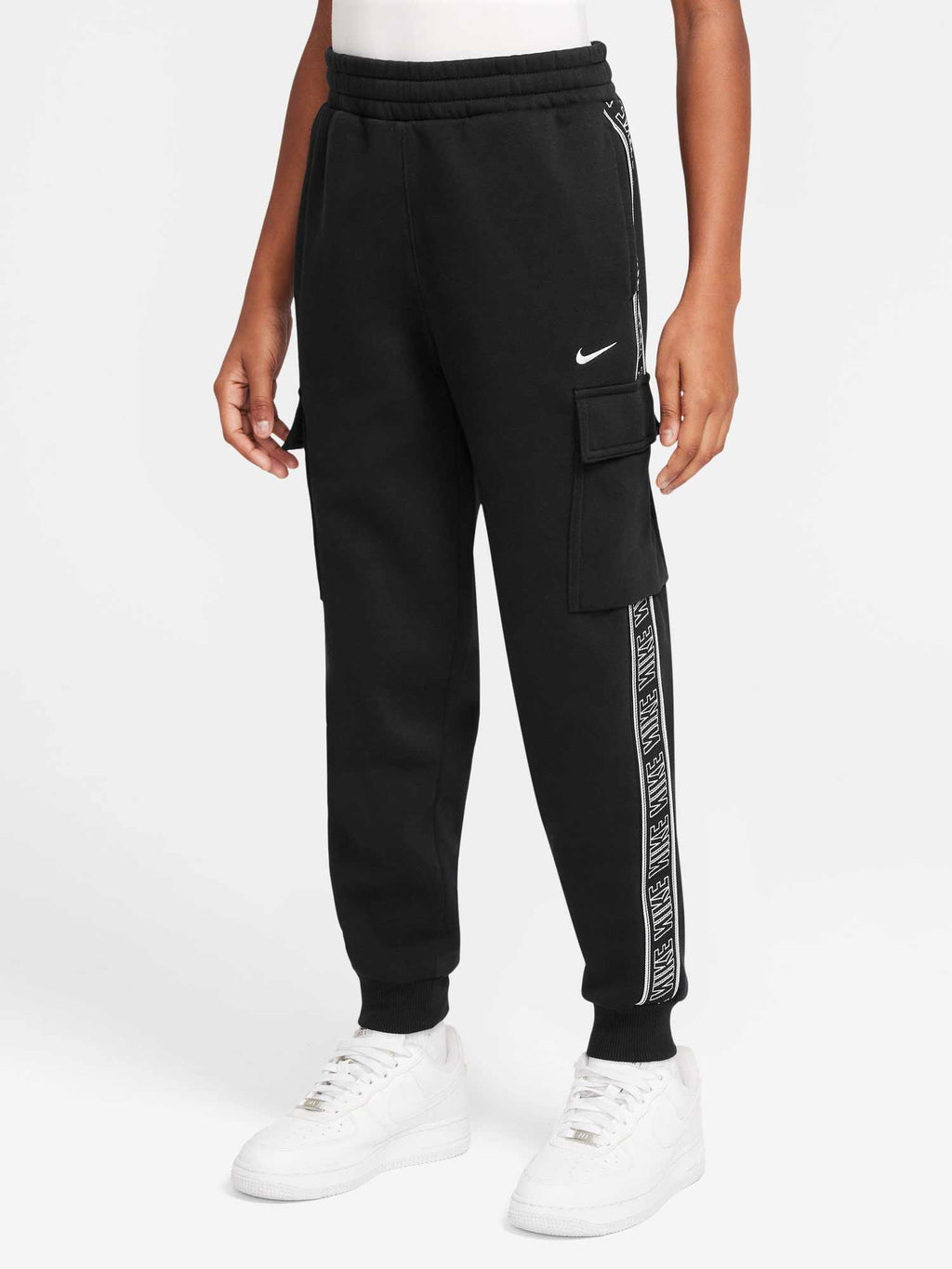 NIKE Спортно долнище K NSW CLUB+ FLC CRGO PNT