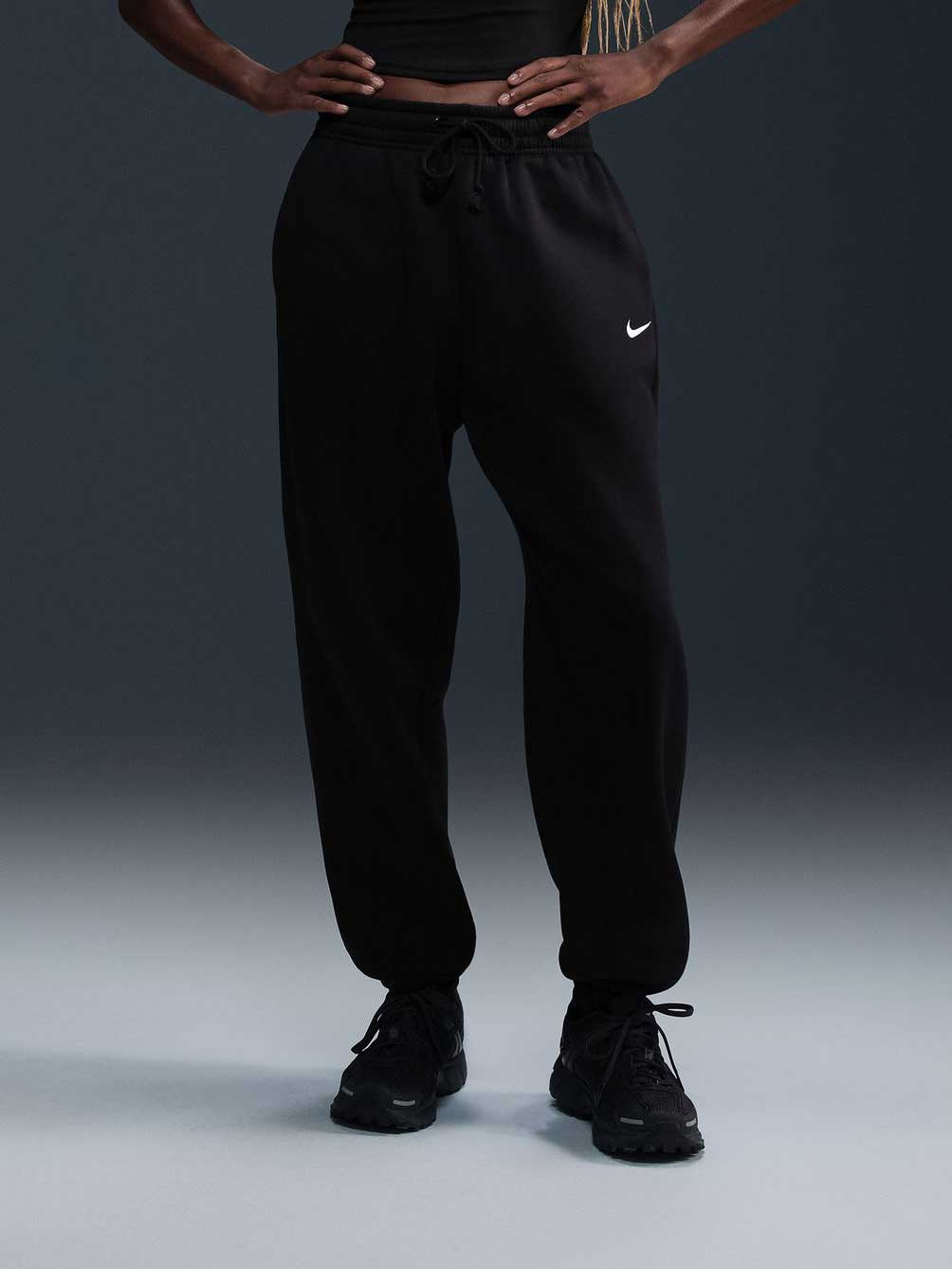 NIKE Спортно долнище W NSW PHNX FLC HR OS PANT 2
