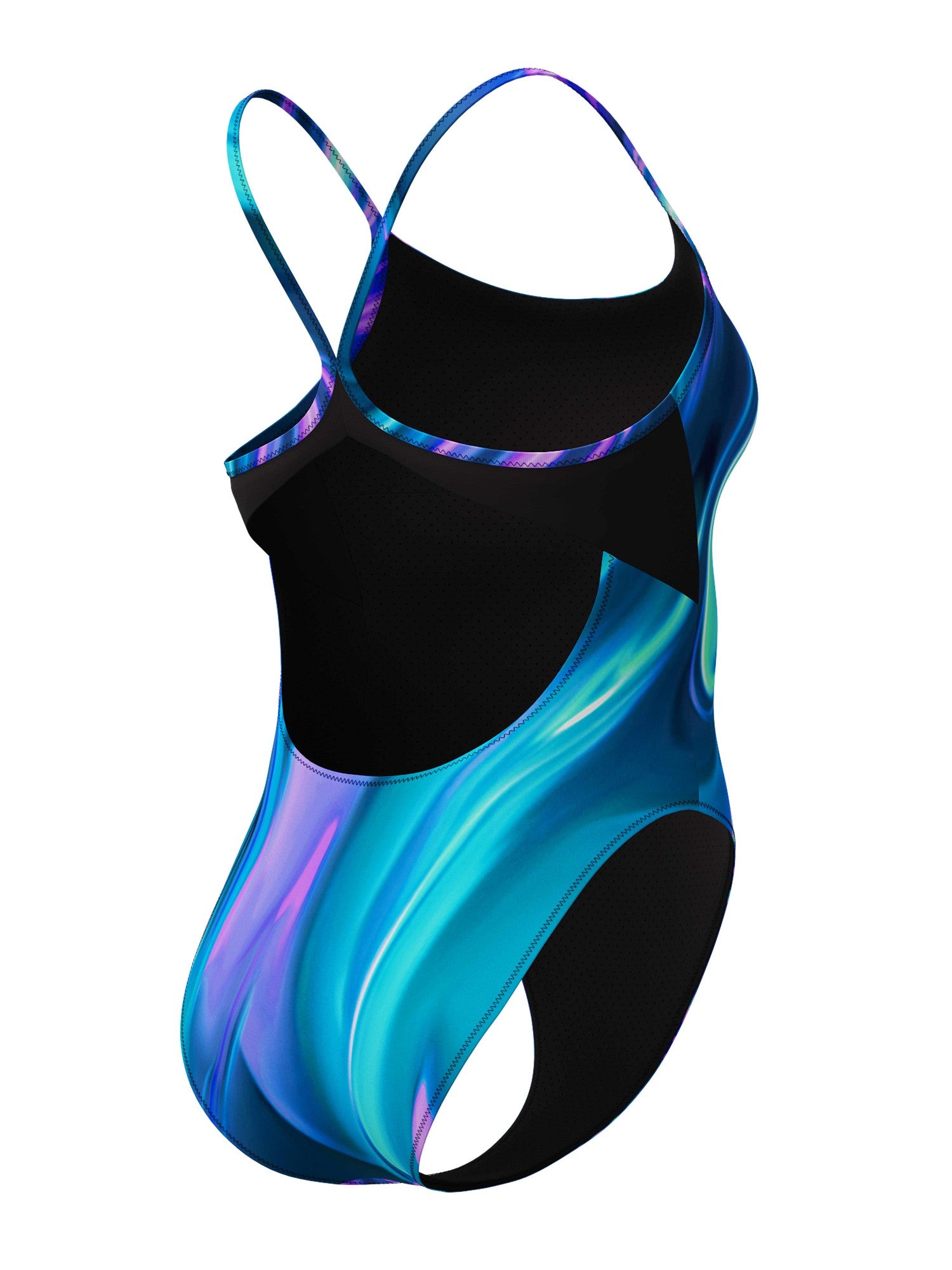 SPEEDO Цял бански PRINTED RACERBACK