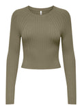 ONLY Пуловер ONLMEDDI LS RIB CROP O-NECK CC KNT