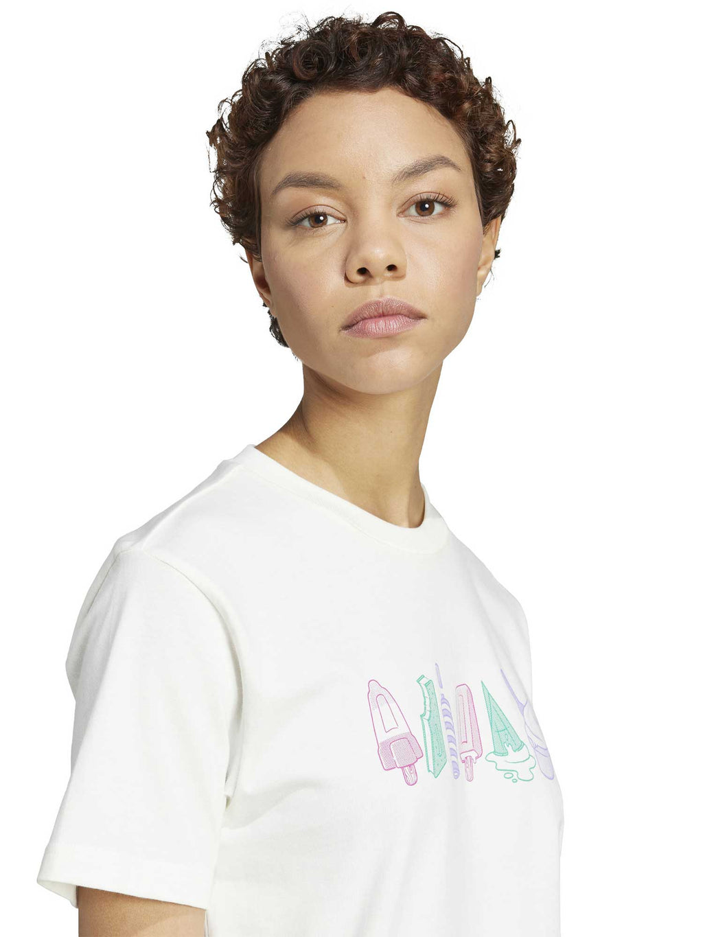 ADIDAS SPORTSWEAR Тениска Lounge Food Graphic T-Shirt