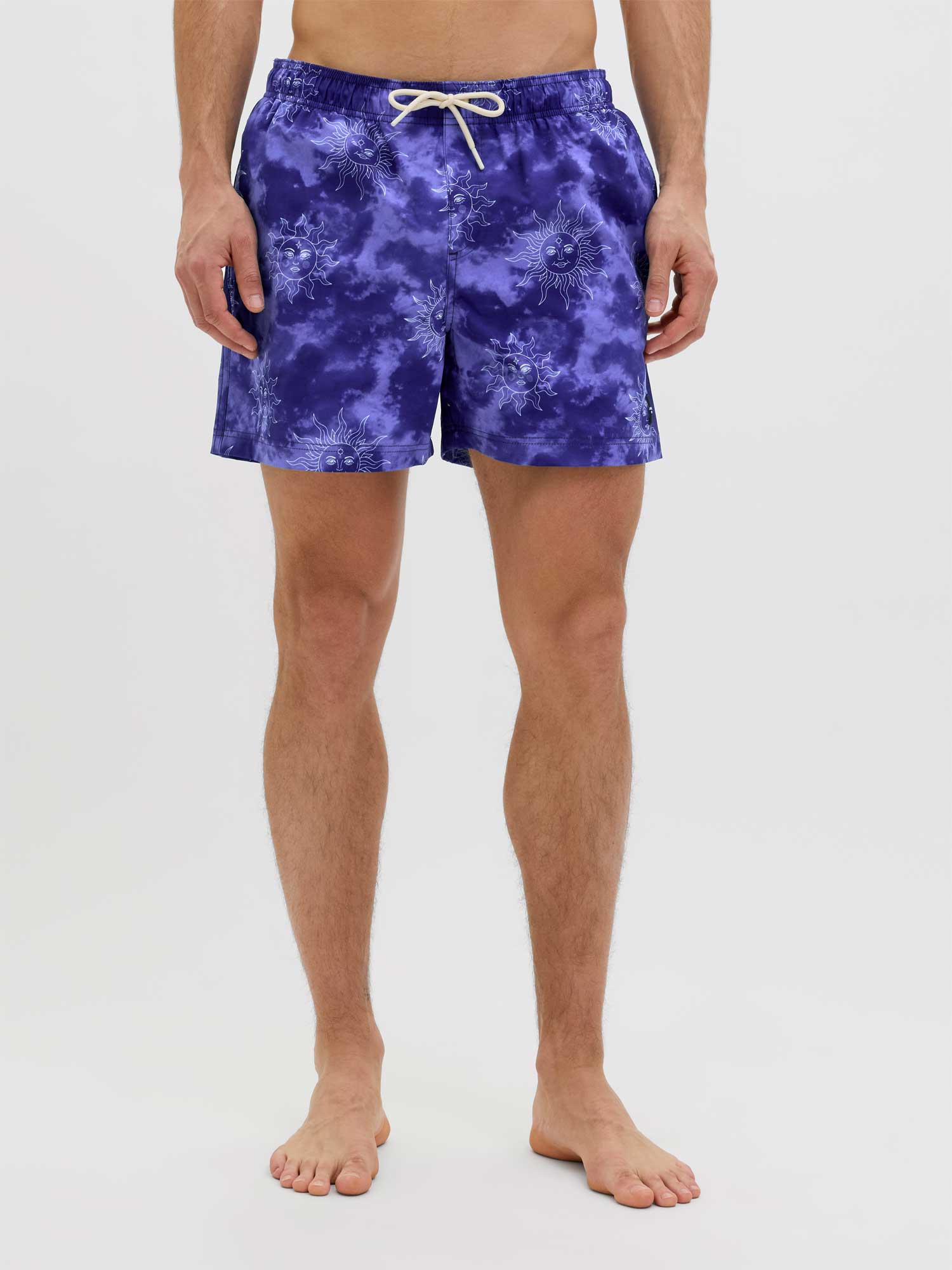 JACK & JONES Плувни шорти JPSTMAUI JJSWIM MATURE AOP AKM SN