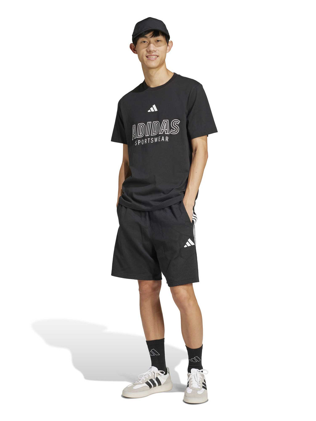 ADIDAS SPORTSWEAR Тениска House of Tiro Linear Graphic T-Shirt