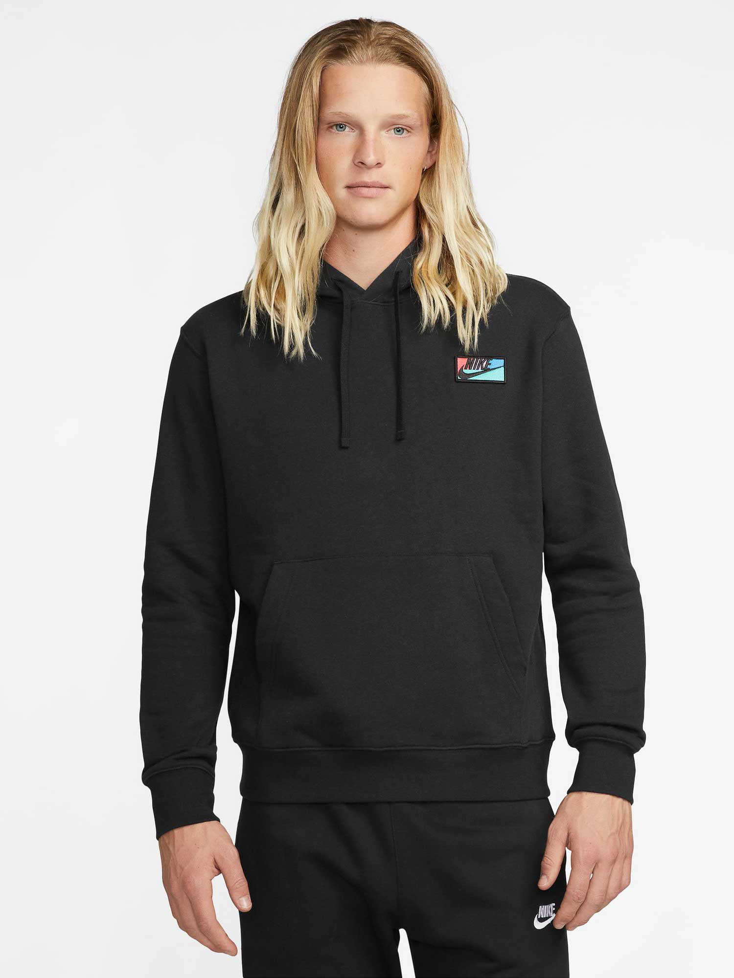 NIKE Суитшърт M NK CLUB+ BB PO HD PATCH GX