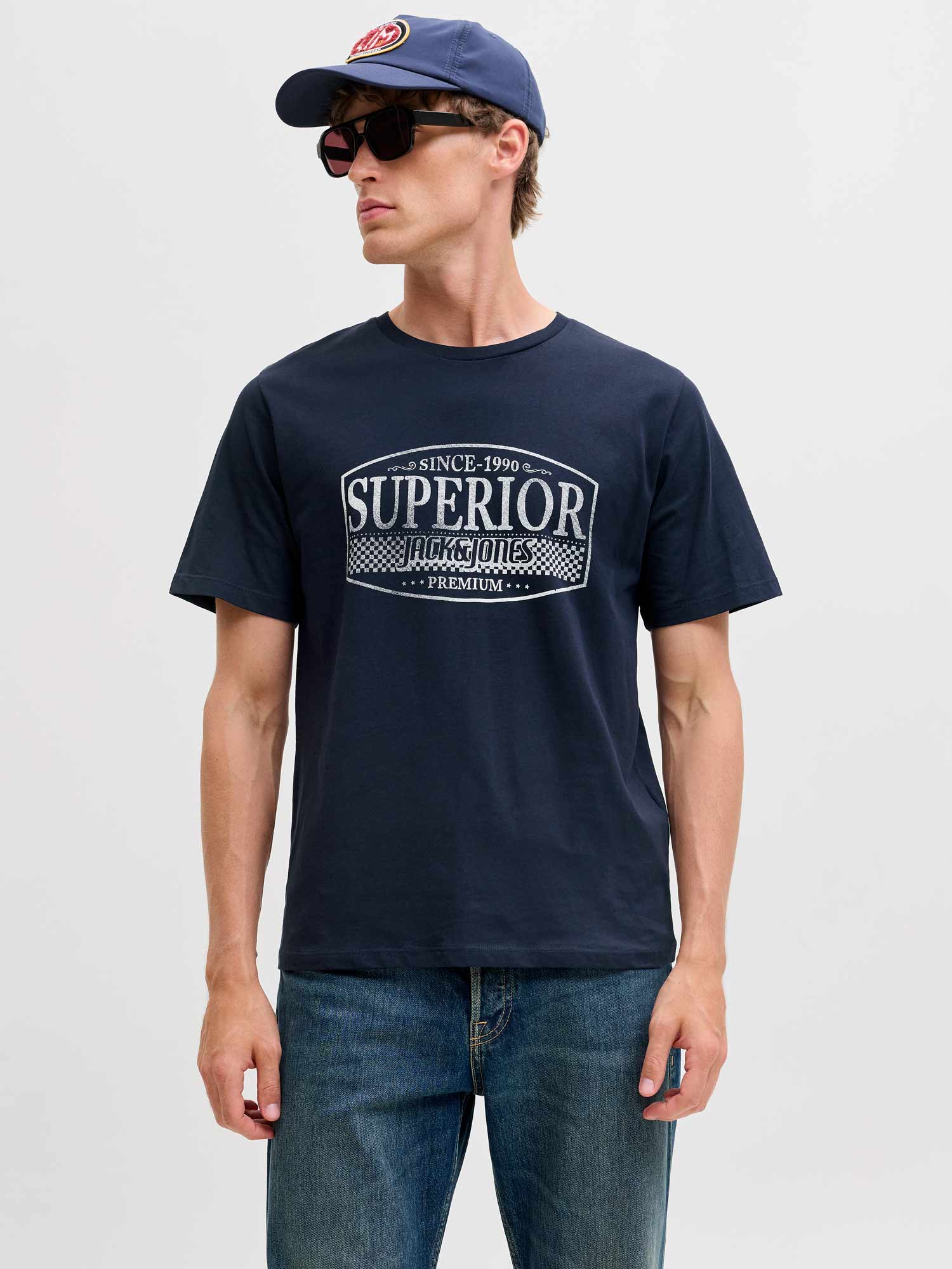 JACK & JONES Тениска JPRBLUNOAH SS TEE FST