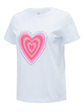BRILLE Тениска PINK HEARTS