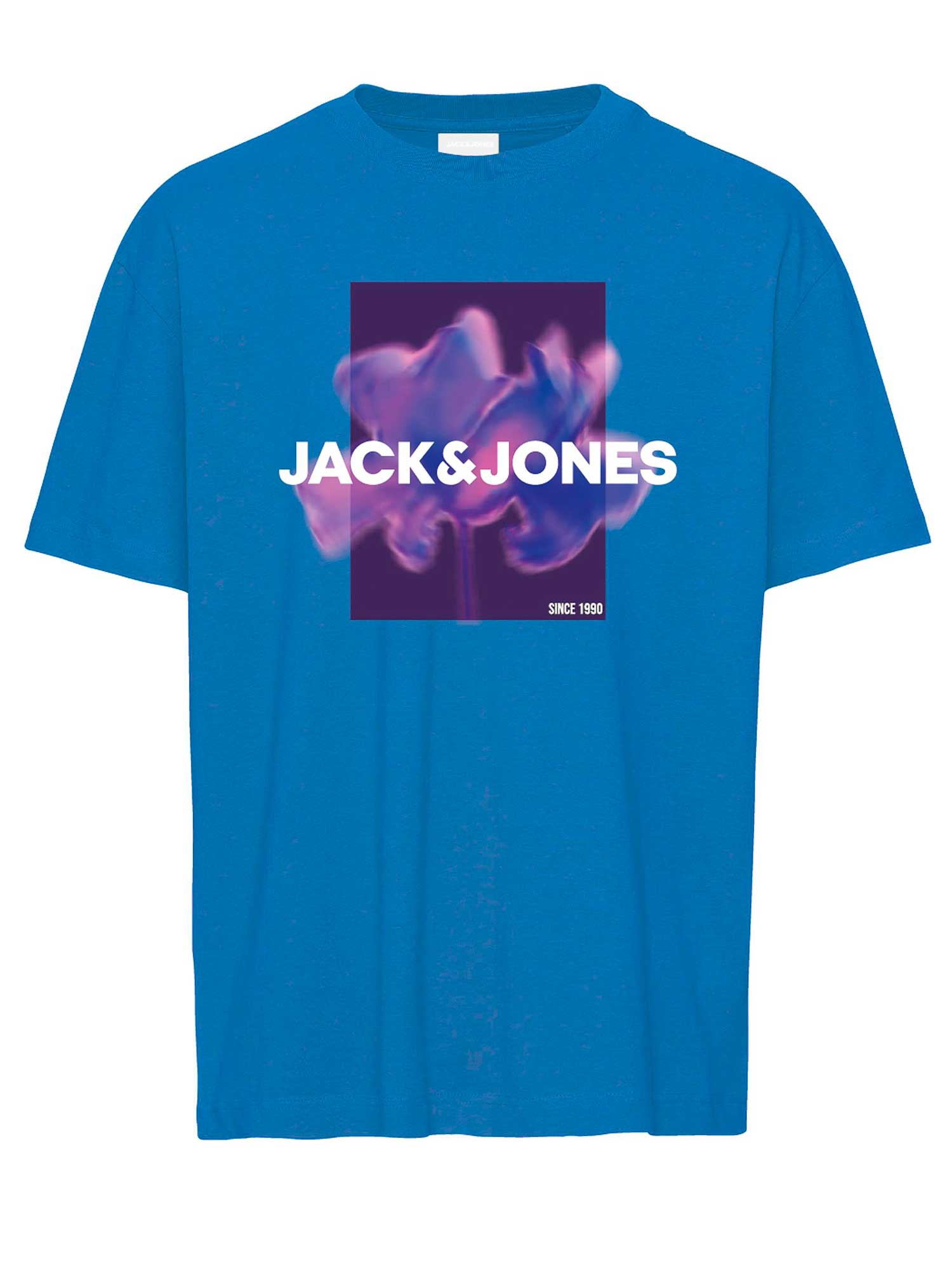 JACK & JONES Тениска JCOFLORALS TEE SS CREW NECK FST