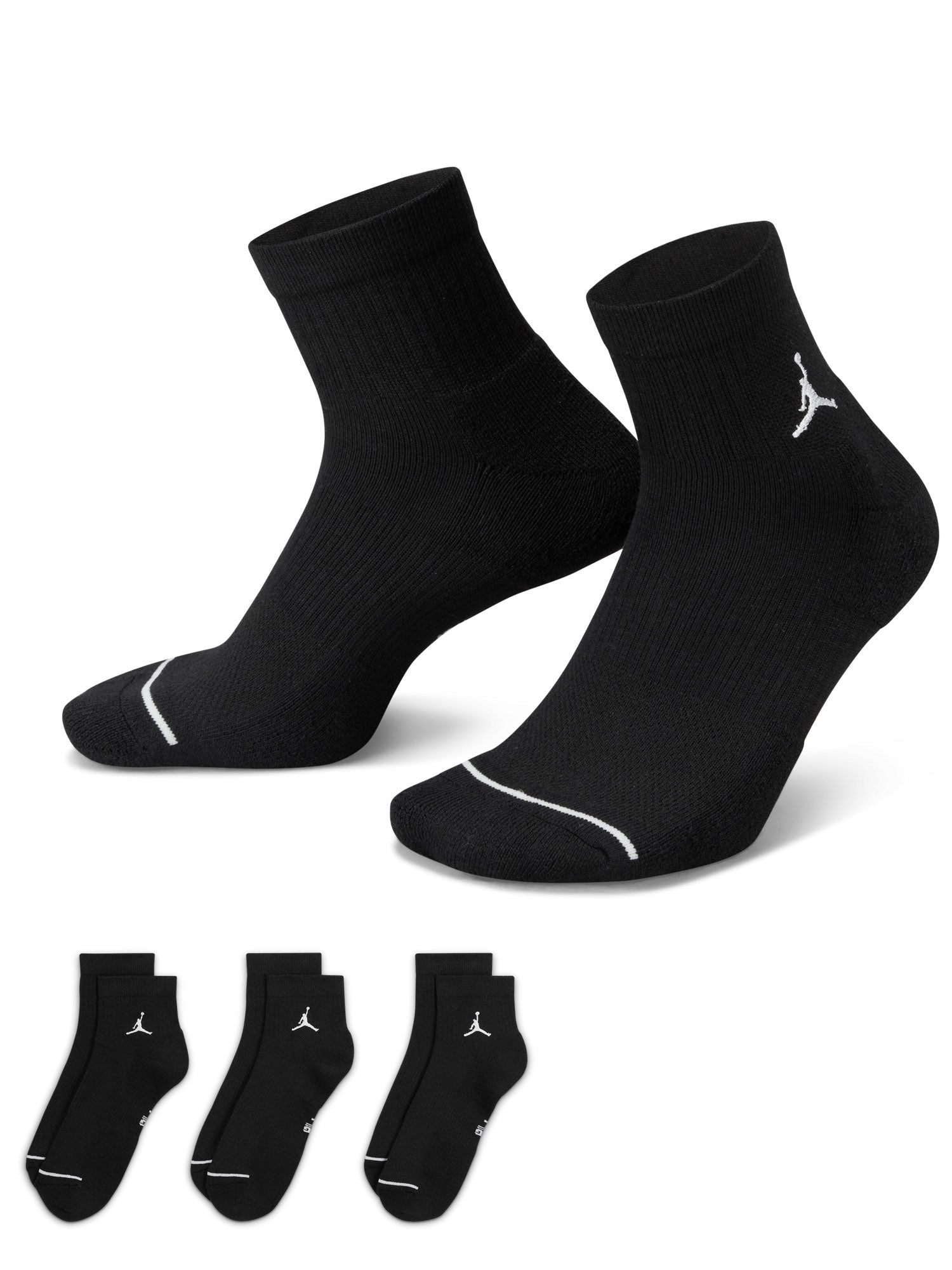 JORDAN Чорапи U J ED CUSH POLY ANKLE 3PR 144