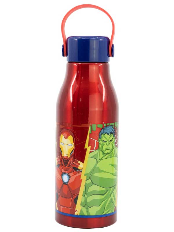 KIDS MOVIE HEROES Бутилка Avengers FLEXI HANDLE ALUMINIUM BOTTLE 760