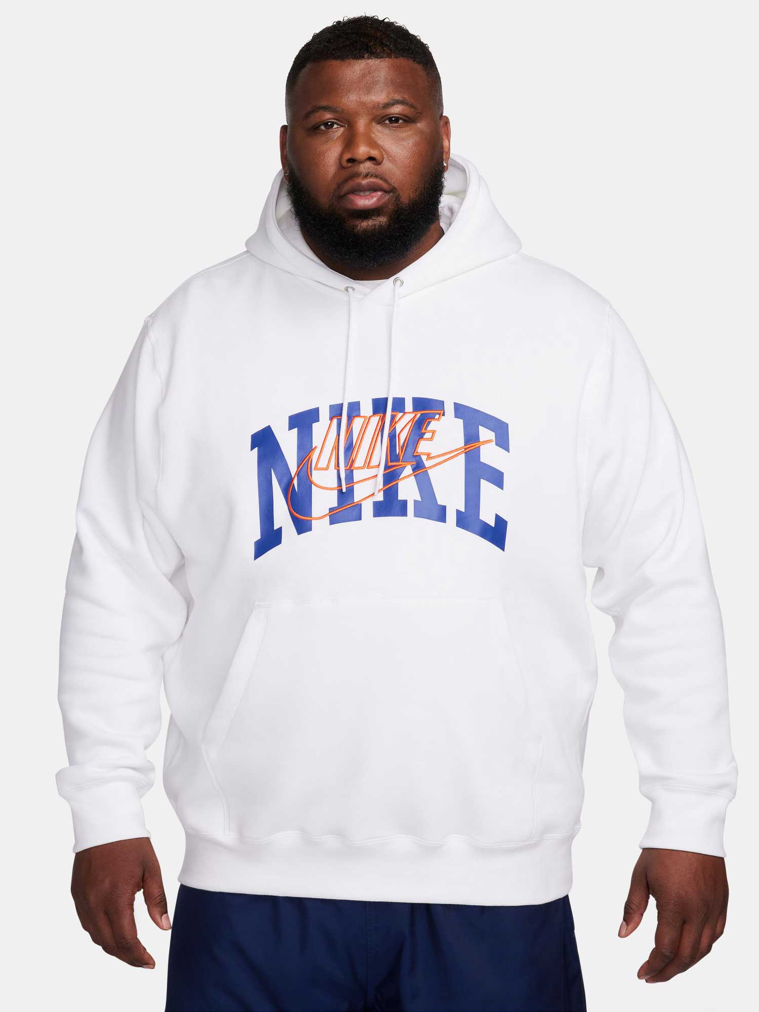 NIKE Суитшърт M NK CLUB BB PO HDY ARCH GX