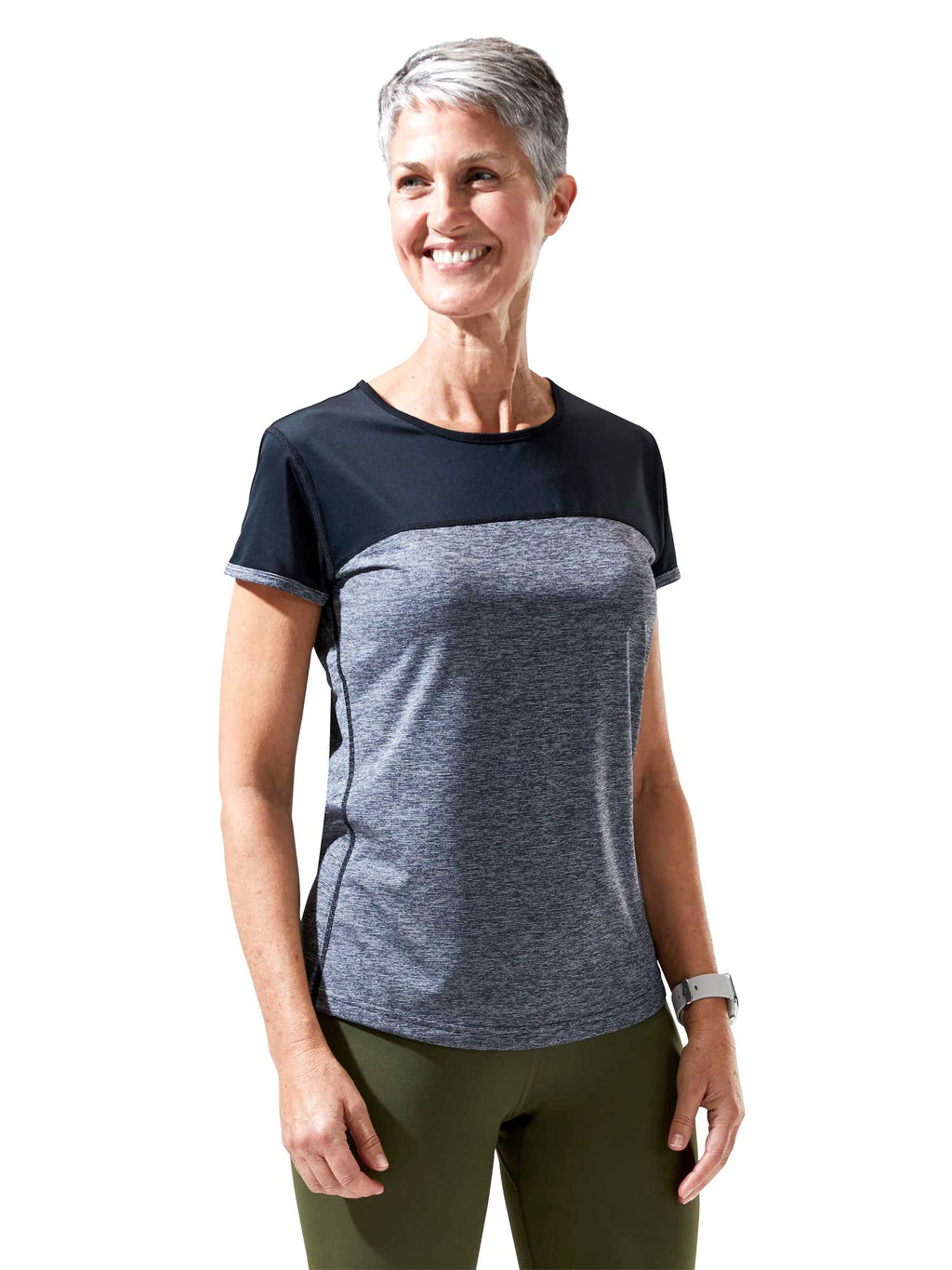 BERGHAUS Тениска VOYAGER TECH TEE BASECREWSS AF