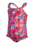 SPEEDO Цял бански GIRLS PLASTISOL PLACEMENT MUSCLEBACK