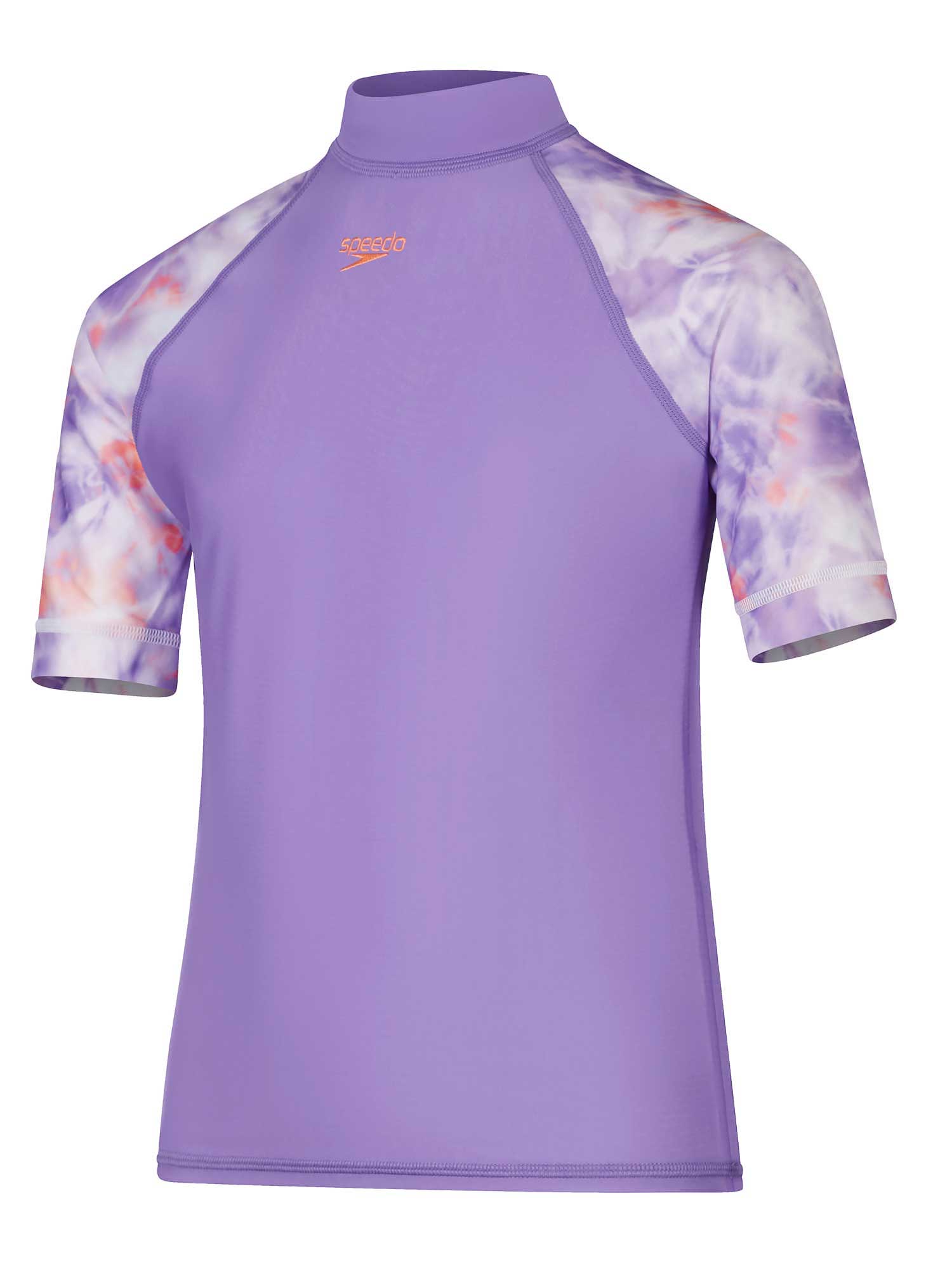 SPEEDO Тениска с UV защита GIRLS PRINTED TOP