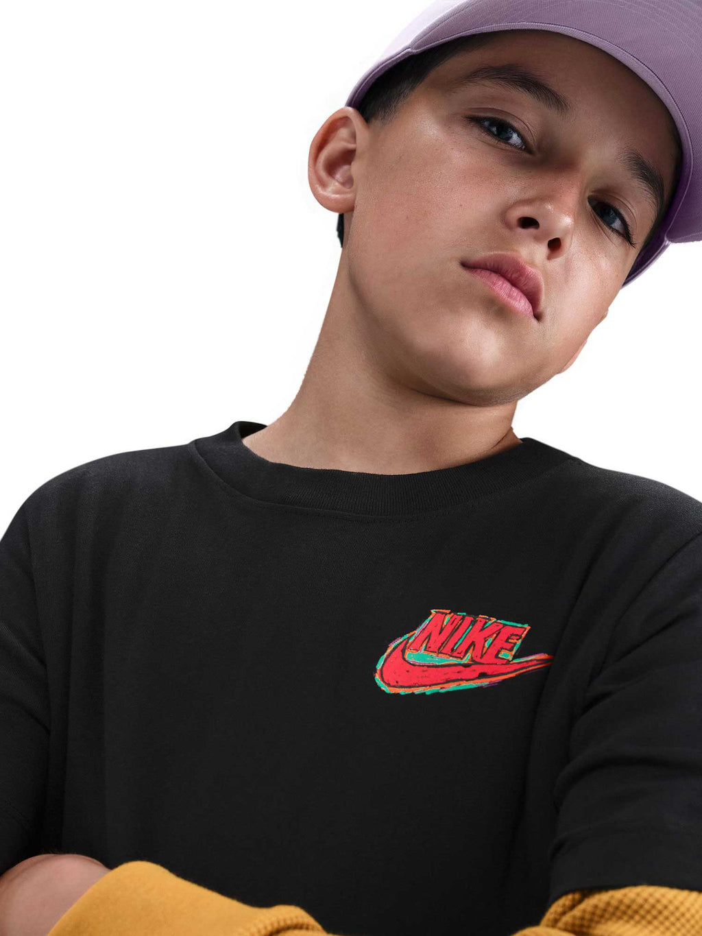 NIKE Тениска K NSW TEE BOXY MULTI SPORT