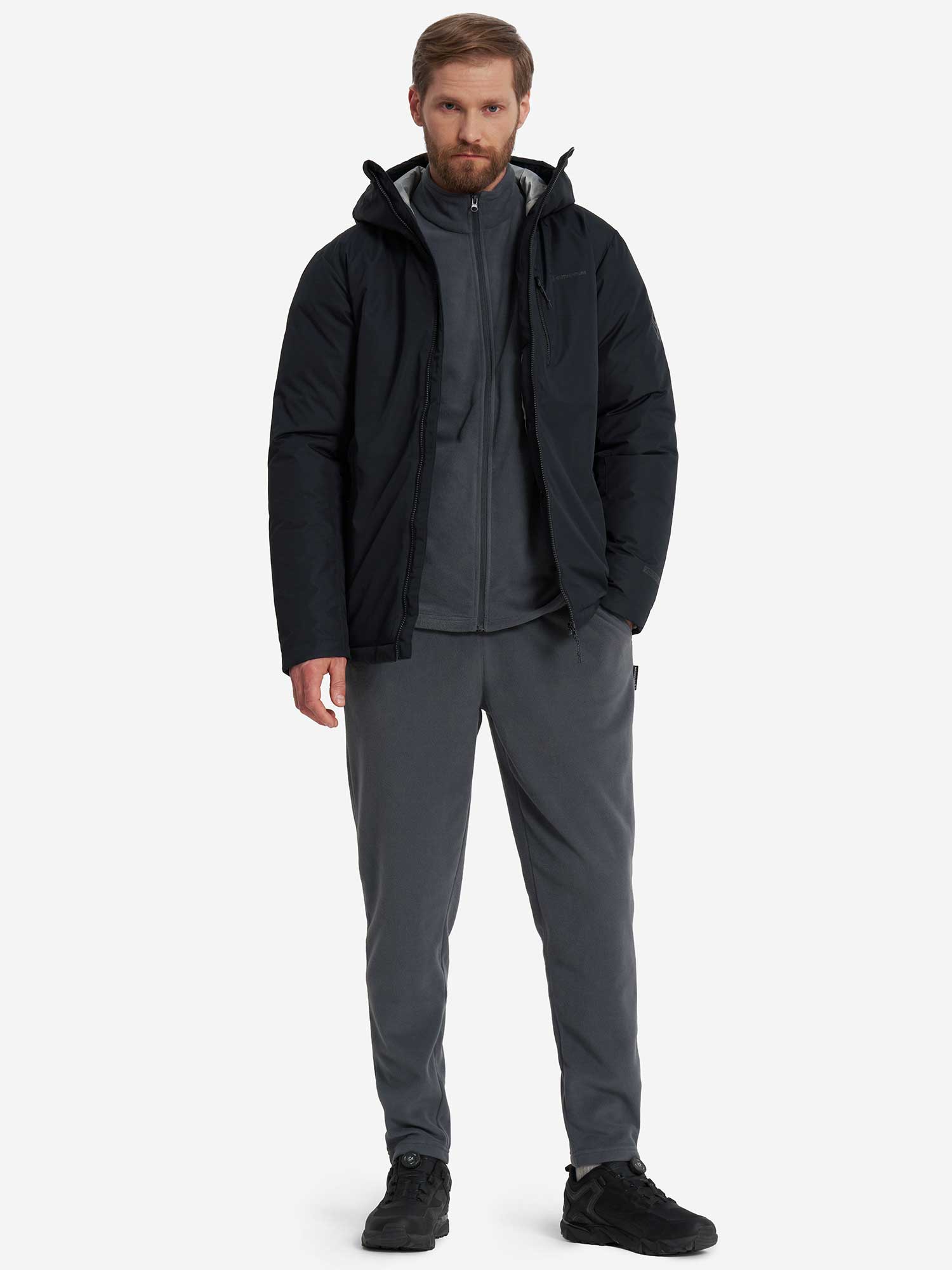 OUTVENTURE Яке Hiking Men's Faux Down Jacket