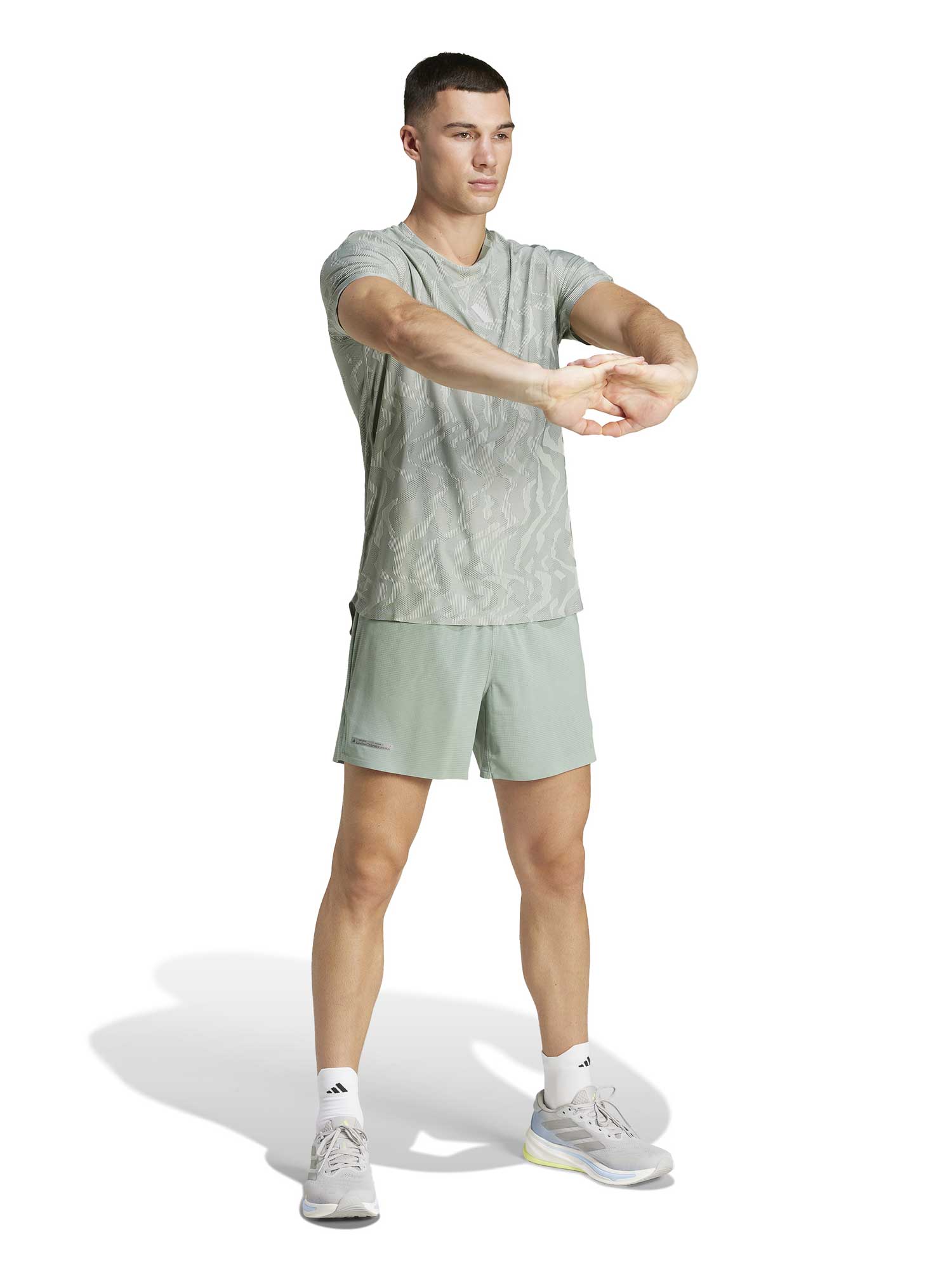 ADIDAS PERFORMANCE Тениска Ultimate Running Engineered CLIMACOOL+ Tee
