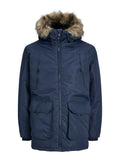 JACK & JONES Яке JJECONSTRUCT FAUX FUR PARKA SN