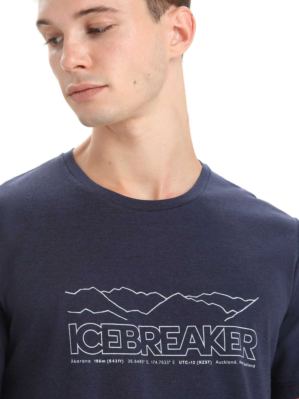 ICEBREAKER Тениска M Central Classic SS Tee Icebreaker Story