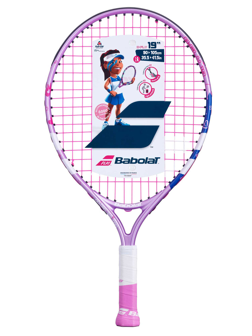 BABOLAT Тенис ракета B FLY 19 grip 0000 - наплетена