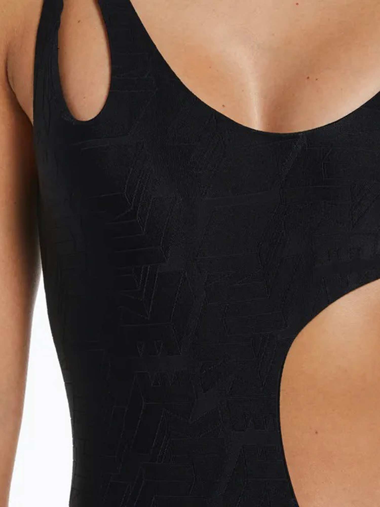 NIKE SWIM Цял бански BLOCK TEXTURE