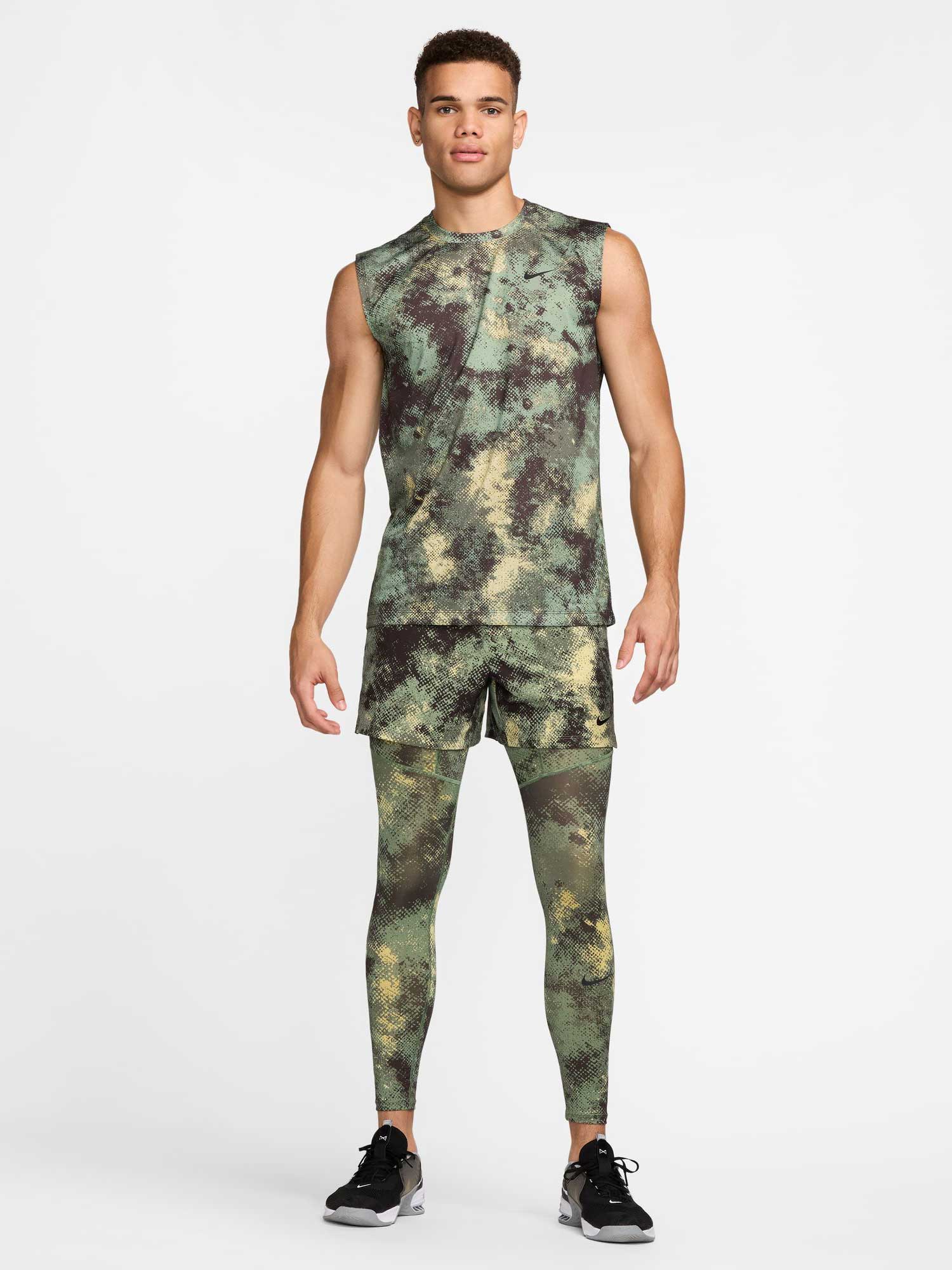 NIKE Клин M NP DF CAMO AOP TIGHT