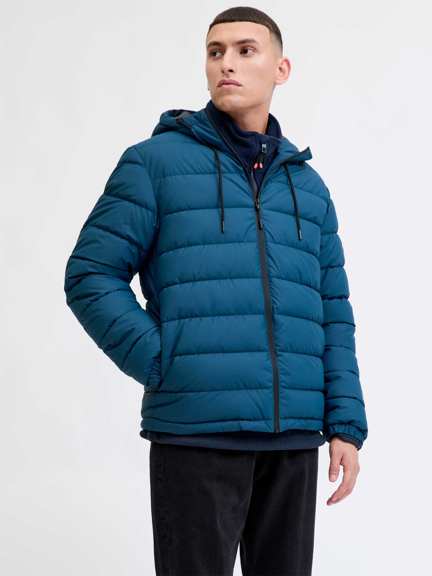 JACK & JONES Яке JCOPOINT PU PUFFER JACKET BF