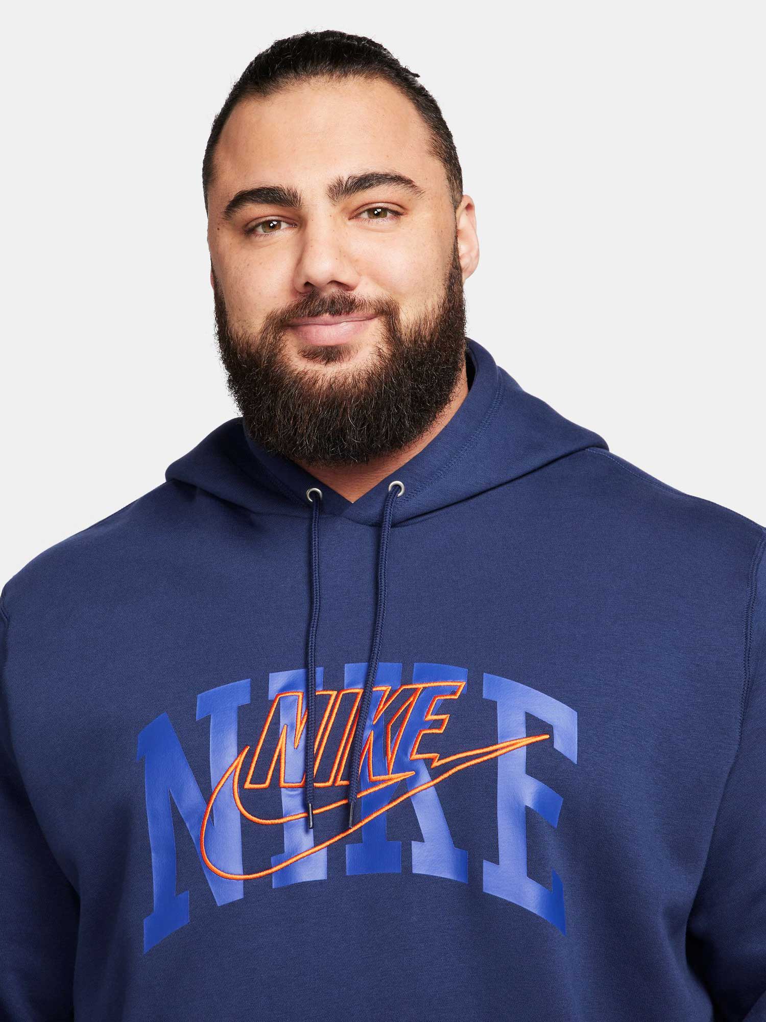 NIKE Суитшърт M NK CLUB BB PO HDY ARCH GX