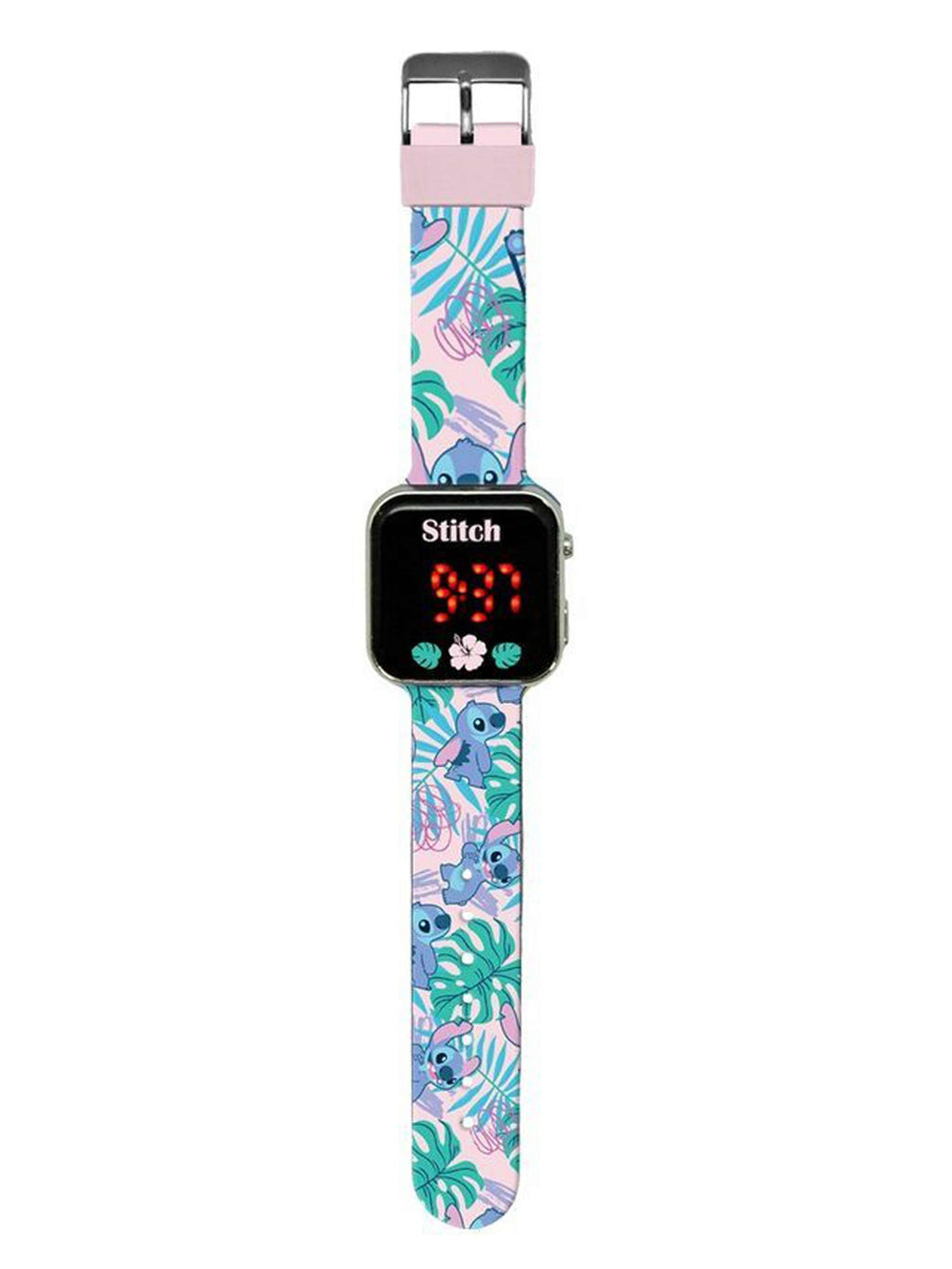 KIDS MOVIE HEROES LED часовник Stitch Ohana